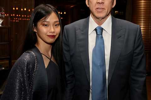 Nicolas Cage And Wife Riko Shibata Do First Photoshoot Together for Flaunt Magazine