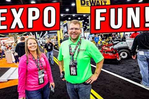 GIE EXPO 2021 Day 1 RECAP! New Mowers ► New Equipment ►Granger Smith Concert!