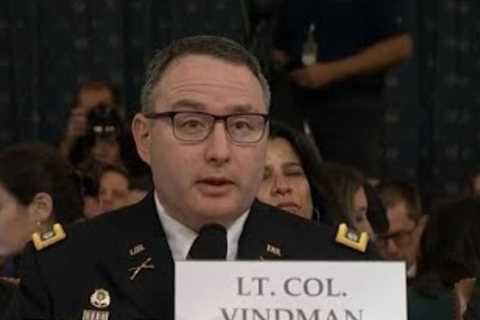Trump Call Transcript Viewed As 'Sensitive’ by NSC, Says Vidman