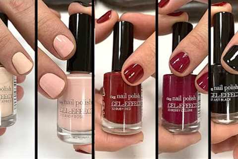 CIEN from Lidl  Nail Polish Gel Effect [Swatch and Review]
