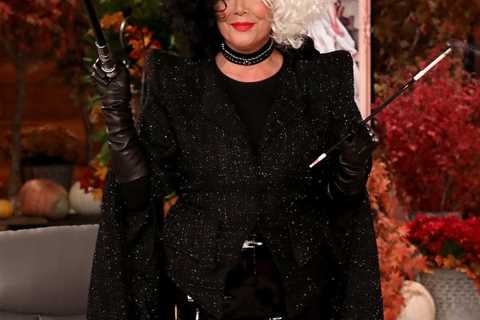 Kris Jenner Brings Cruella to Ellen, Talks Kourtney's Engagement, Kim's Met Gala Look and SNL Debut