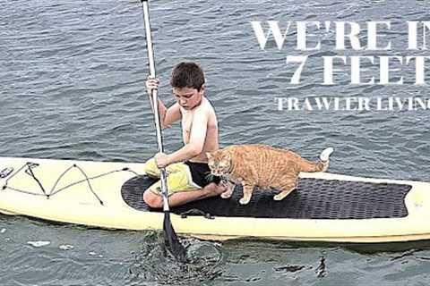Paddling Cat || Install Garmin and Radio Check ||