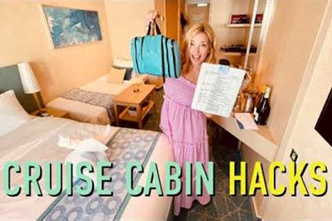 Favorite Cruise Cabin HACKS