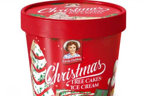 The Little Debbie Christmas Tree Cakes are turning into Ice Cream this Holiday Season