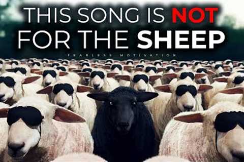 this song is NOT for the SHEEP! (I DARE TO BE DIFFERENT)