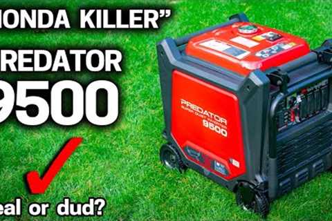 Testing the MOST EXPENSIVE HARBOR FREIGHT INVERTER GENERATOR - Predator 9500 Watts!