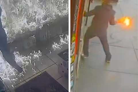 Man Arrested for Throwing Molotov Cocktail Into NY Deli, Engulfing It In Flames