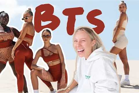 embracing hairy arms, 90s cameras &amp; pregnant bellies | BTS!! *bonus vlog*