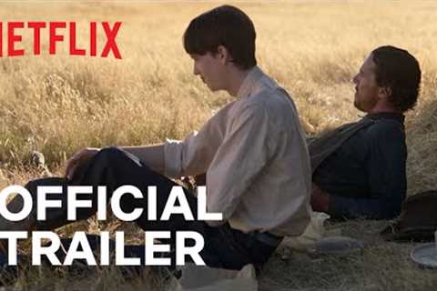 The Power of the Dog | Official Trailer | Netflix