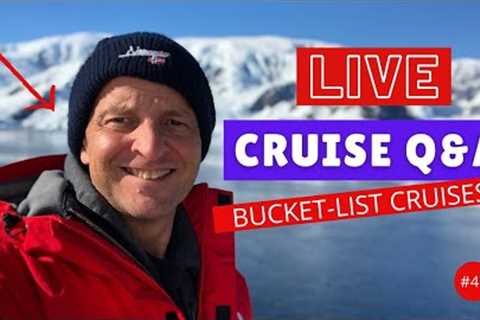 LIVE CRUISE Q&amp;A: The Best Cruises To Do - Saturday 6 November 2021