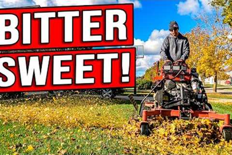 THAT'S A WRAP! The Final Mow Of The Season (But Not Without A Fail)