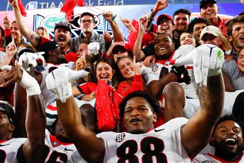 Initial Playoff Rankings: Georgia is No. 1 and There are Many Potential Contenders