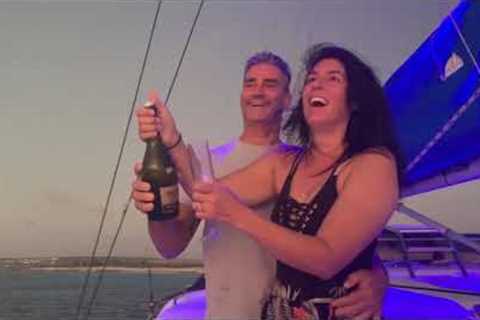 Sail with Us! Champagne Sunset Cruise in Bonaire - Private Yacht Charter - Romantic Couples Cruise