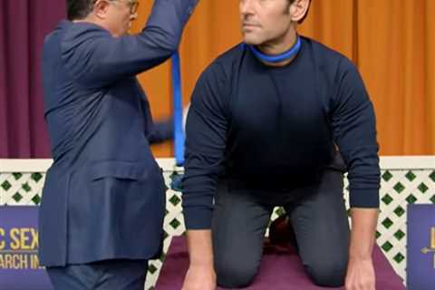 Paul Rudd Is People's Sexiest Man Alive for 2021 -- After Stephen Colbert's Rigorous Testing