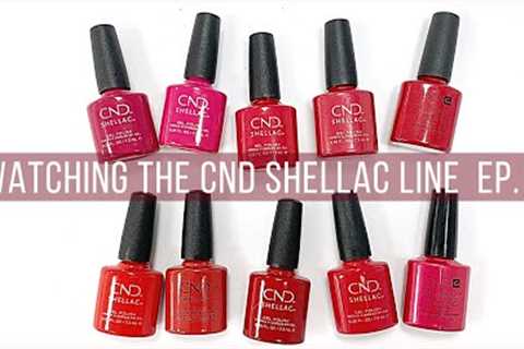 Swatching the ENTIRE CND Shellac Line  [Episode 10]