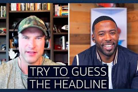 Andrew Hawkins and Joe Thomas Play Guess the Headline | Prime Video