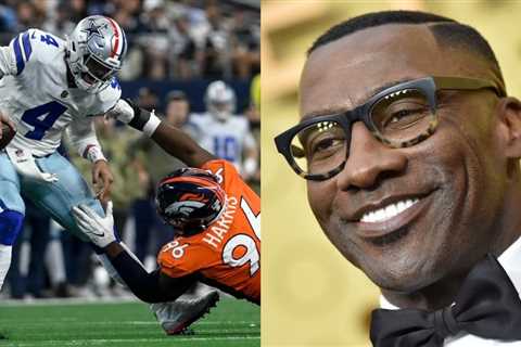 Shannon Sharpe Channels Denny Green, Sings R.E.M, and Wears His Old Broncos Helmet During Epic..