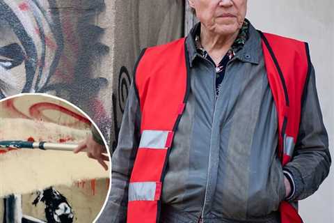 Christopher Walken Deliberately Destroys Original Banksy