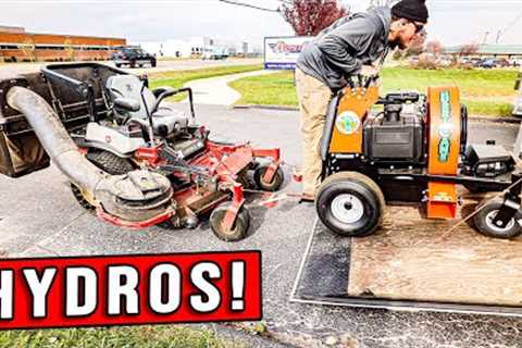 WORST CASE SCENARIO! ► STUCK MOWER &amp; NO POWER! (Releasing The Hydros)