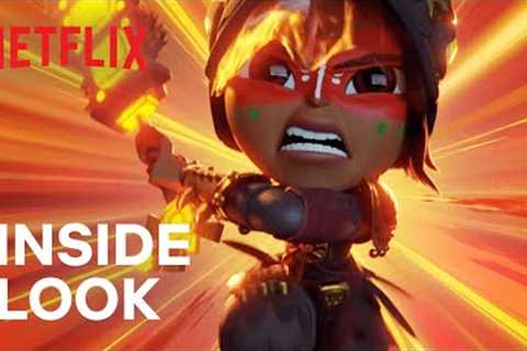 Behind The Epic Battles | Maya And The Three | Netflix