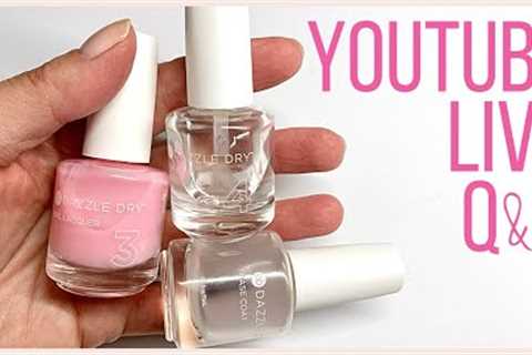 Doing my nails with Dazzle Dry + Q&amp;A