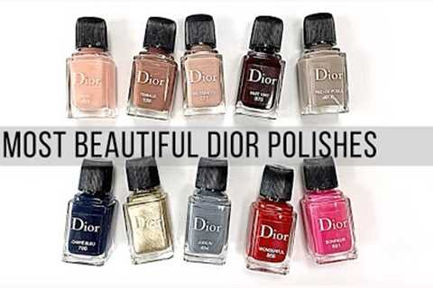 10 BEST DIOR Nail Polishes from my collection ?