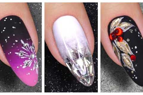 Nail art design 2021❄ New Christmas nails design.