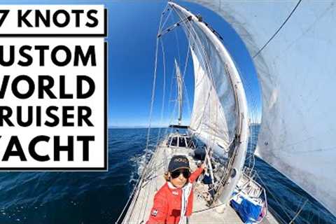 $1,750,000 1998 "BEOWULF" CUSTOM Dashew KELLY ARCHER Sailing World Cruiser Explorer Yacht Tour