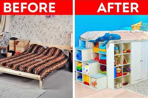 Easy Ways To Upgrade Your Bedroom || DIY Furniture And Home Decor Projects