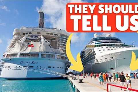Secrets The Cruise Lines Don’t Like Talking About