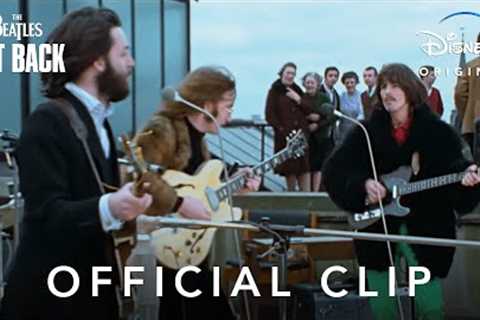 "Get Back" Rooftop Performance | The Beatles: Get Back | Disney+