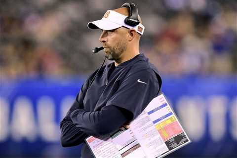 Matt Nagy Will Reportedly Be Fired After the Thanksgiving Game, and if That’s True the Chicago..