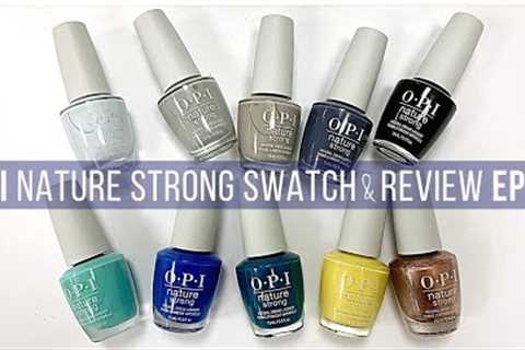 OPI Nature Strong Full Line SWATCH &amp; REVIEW | PART 3/3 [GREYS/BLUES ETC]