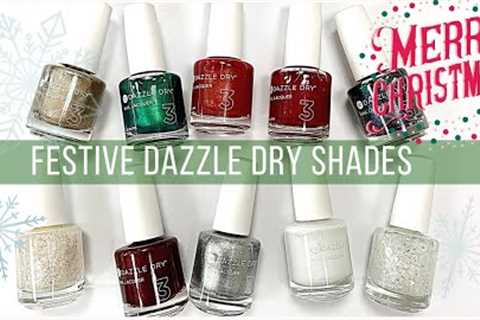 Best Christmas Colors by Dazzle Dry [My Client's Picks] ❄️ ⛄️ ? ?
