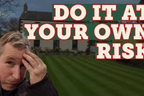 WARNING! THIS MAY DAMAGE YOUR LAWN | Yellow grass FIX