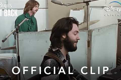 "Something" Rehearsal Clip | The Beatles: Get Back | Disney+