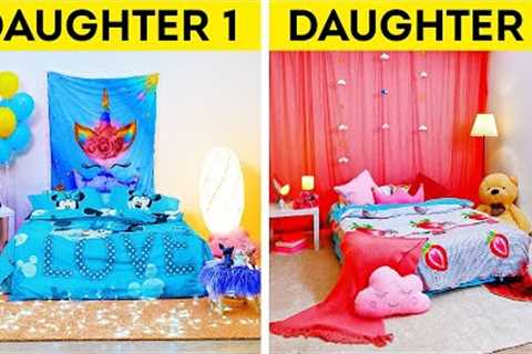 KID'S ROOM MAKEOVER IDEAS || Awesome Home Decorating Hacks