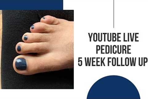 Pedicure w/Mr.Salon Life  | 5 week follow up!!