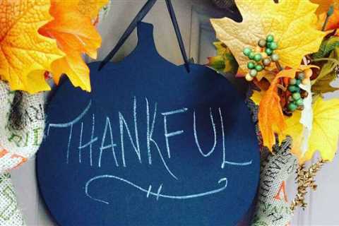 10 DIY Thanksgiving wreath ideas