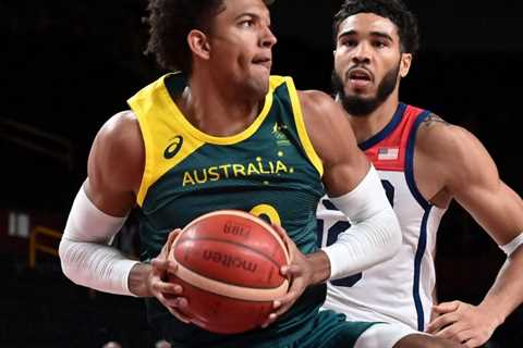 The second half of the U.S. men’s basketball match is close.