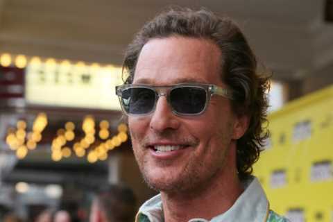 Matthew McConaughey says he won't run for Texas governor 'at this moment'