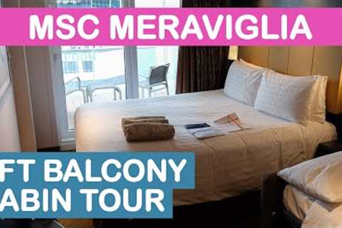 MSC Meraviglia: Aft Balcony Cabin Tour