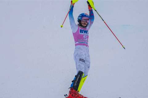 Mikaela Siffrin has a Slalom record, and finally, a Rival