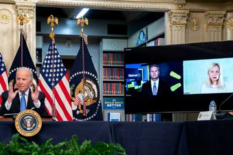 Biden's administration is under fire for its supply chain woes. However, it has stated that stores..
