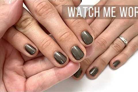 FULL SALON MANICURE feat. ORLY Infinite Allure/Bonder/Polishield [WATCH ME WORK]