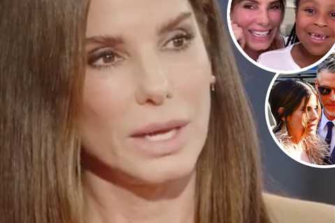 Sandra Bullock on Adopting Black Children, Addressing Their Trauma and Coparenting with Bryan..