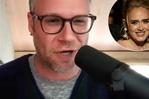 Surprise! Seth Rogen Accidentally 'Smoked a Ton of Weed' Before Attending Adele's TV Special