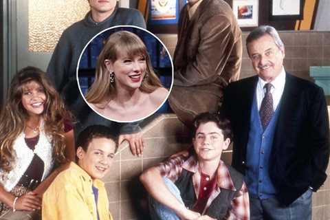 Taylor Swift Fan-Girls After 'Red (Taylor's Version)' Gets Endorsed by 'Mr. Feeny'
