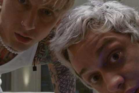 Pete Davidson and Machine Gun Kelly Strip Down to Their Calvin Klein Underwear to 'Bring the..