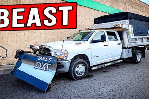 HE GOT A NEW PLOW! GOING ALL IN W/ MACKS LAWN CARE &amp; LANDSCAPING!